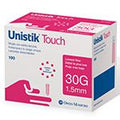Unistik Touch Flow Safety Lancets 1.5Mm x 30G 100Ct