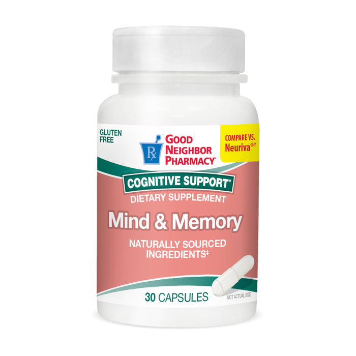 Good Neighbor Pharmacy Mind & Memory Brain Support Capsules 30ct