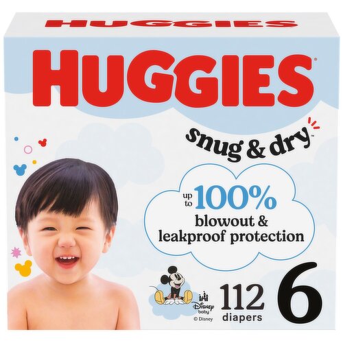Huggies - Snug &Dry Diaper Mega Col Size6