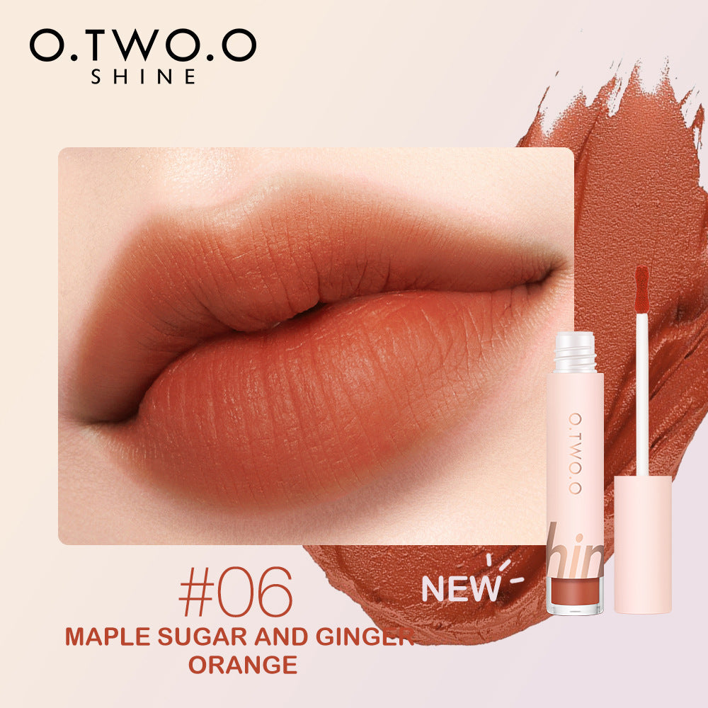 Soft Velvet Mist First Love Lip Slime Blush Eyeshadow Can Be Used For Three Velvet Non-Stick Cups Do Not Lose Color SE001