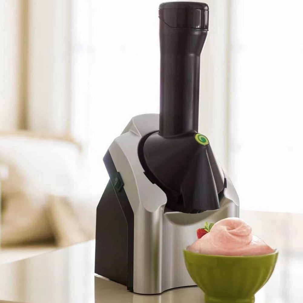 Household electric ice cream fruit yogurt machine ice cream machine children's ice cream making machine