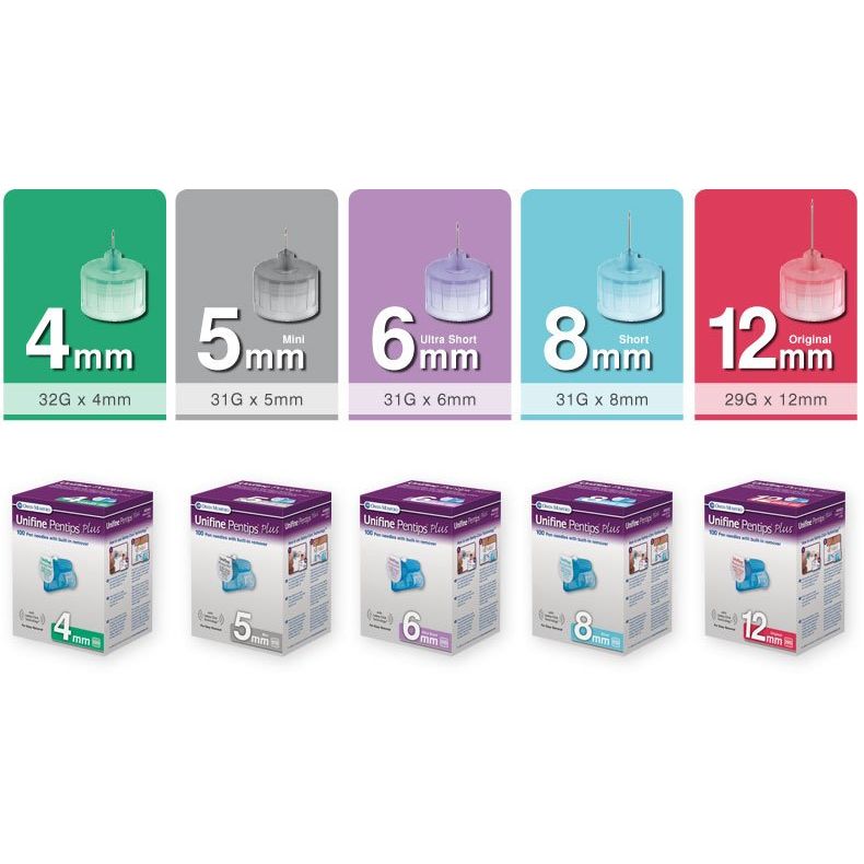 Unifine Pentip Plus 29G 12 MM