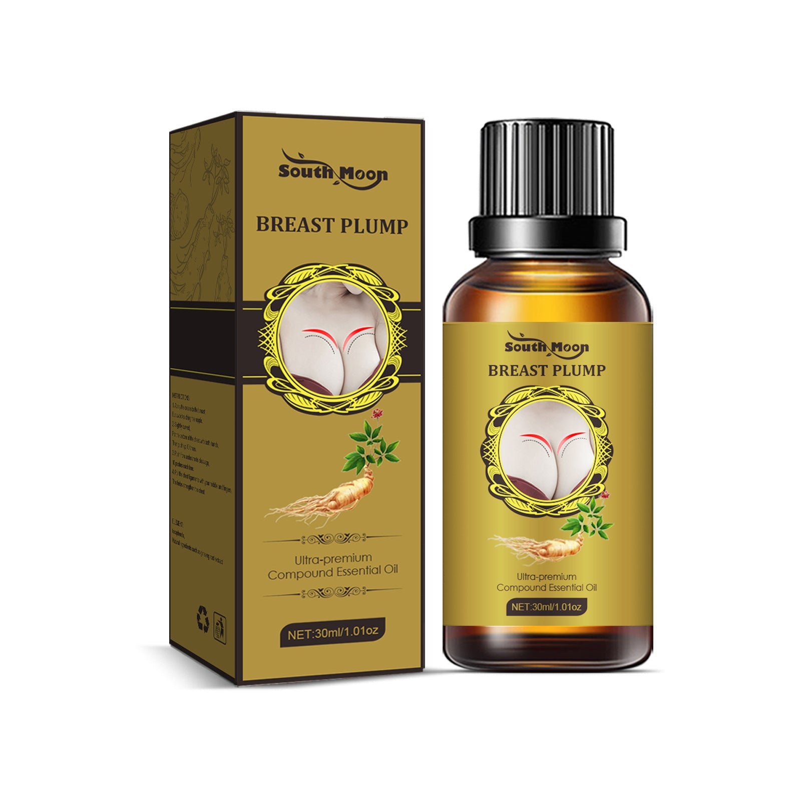 Chest Essential Oil Volumizing Milk Lift Relaxant Chest Full Firming Care Essential Oil