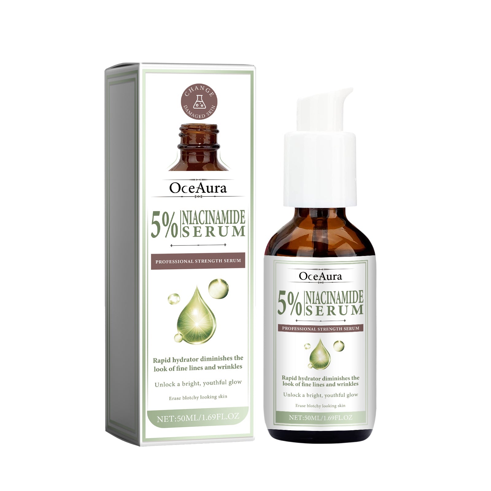 5% Niacinamide Serum, Chun White Tender Skin Fade Spots Brighten Moisturizing Skin Fine Pores