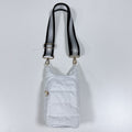 Winter outdoor down bottle cover portable fashion shoulder belt kettle bag hand-held oblique heat preservation cup sleeve