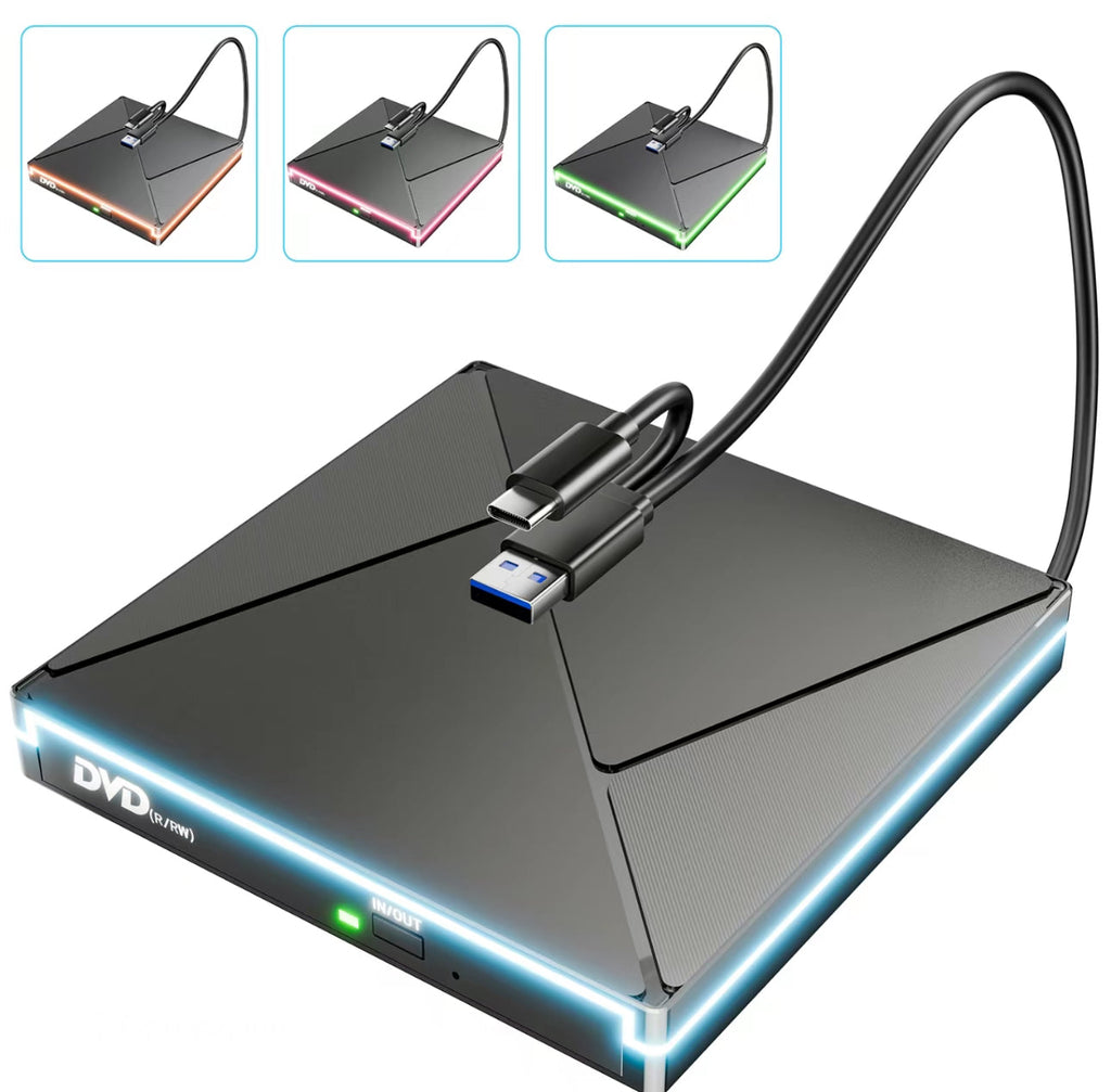 MemoraDrive USB-C DVD Burner
