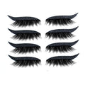 New Glitter Self-Adhesive Eyeliner Eyeshadow Sticker Double Eyelid False Eyelashes Waterproof Party Eye Makeup Sticker