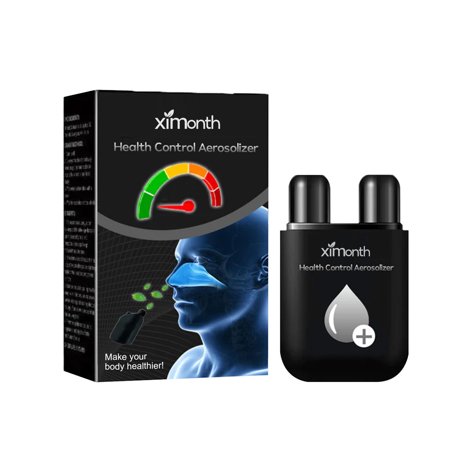 Health Control Aerosolizer, Nose Clean Nursing Relieve Congestion Itchy Nose Nasal Discomfort On Nose Nasal Absorption