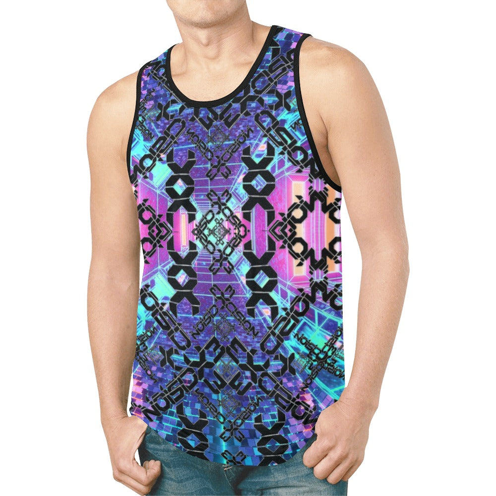 Excision All Over Men's Rave Tank