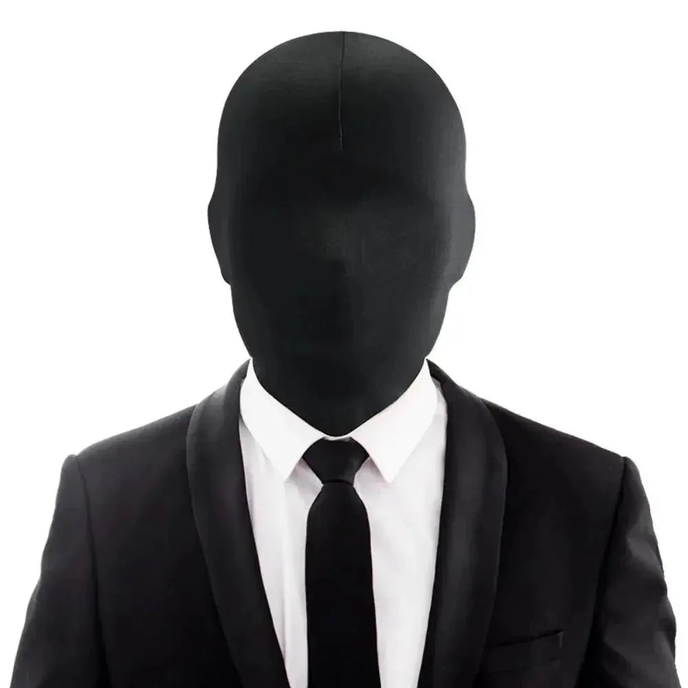 2pcs Black Cosplay Full Mask – Breathable Thin Hood