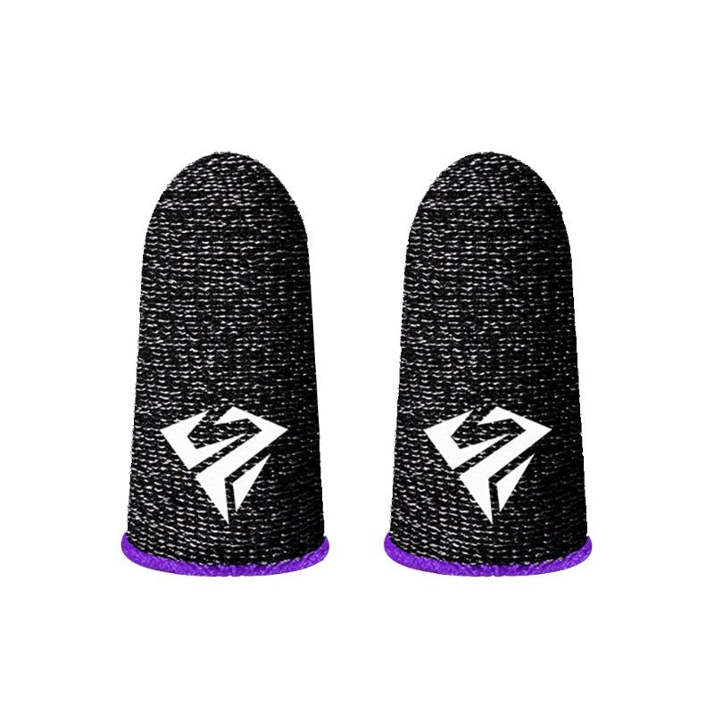 Breathable Gaming Finger Sleeves 2-Pack | Anti-Sweat Thumb Covers for Mobile Games