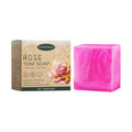 Rose Scented Soap, Women's Skin Care Bath Clean Odors Relieve Body Discomfort Relieve Itching