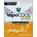 Vicks Vapo Cool Severe Medicated Lozenges, Honey Lemon Chill, 45 Drops – Soothe Sore Throat Pain Caused By Cough