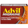 Advil Migraine Pain Reliever Liquid Filled Capsules - 200 Mg - 20ct