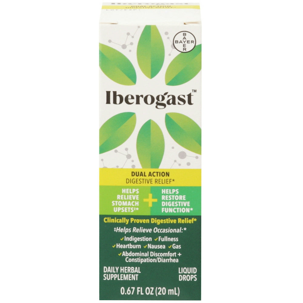 Iberogast Digestive Relief, Dual Action, Liquid Drops