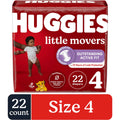 Huggies Little Movers Diapers Size 4 22Ct