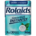 Rolaids Tablets Extra Strength Mint Tablets  Antacid  3-10 Tablets Rolls