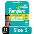 Pampers Swaddlers Active Baby Diapers, Size 5, 19 Count