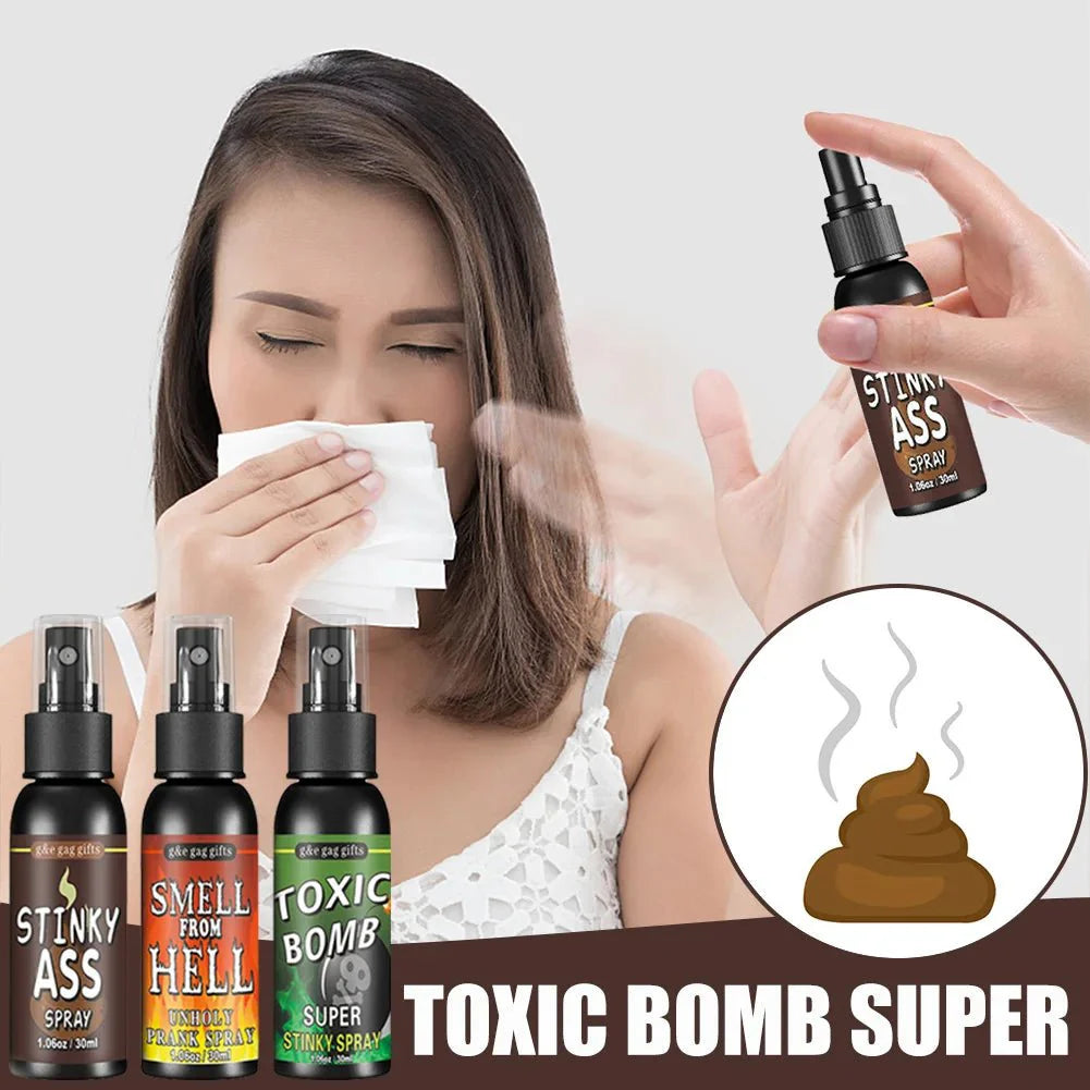 30ml Fart Gag Spray | Extreme Prank Odor for Halloween and Parties