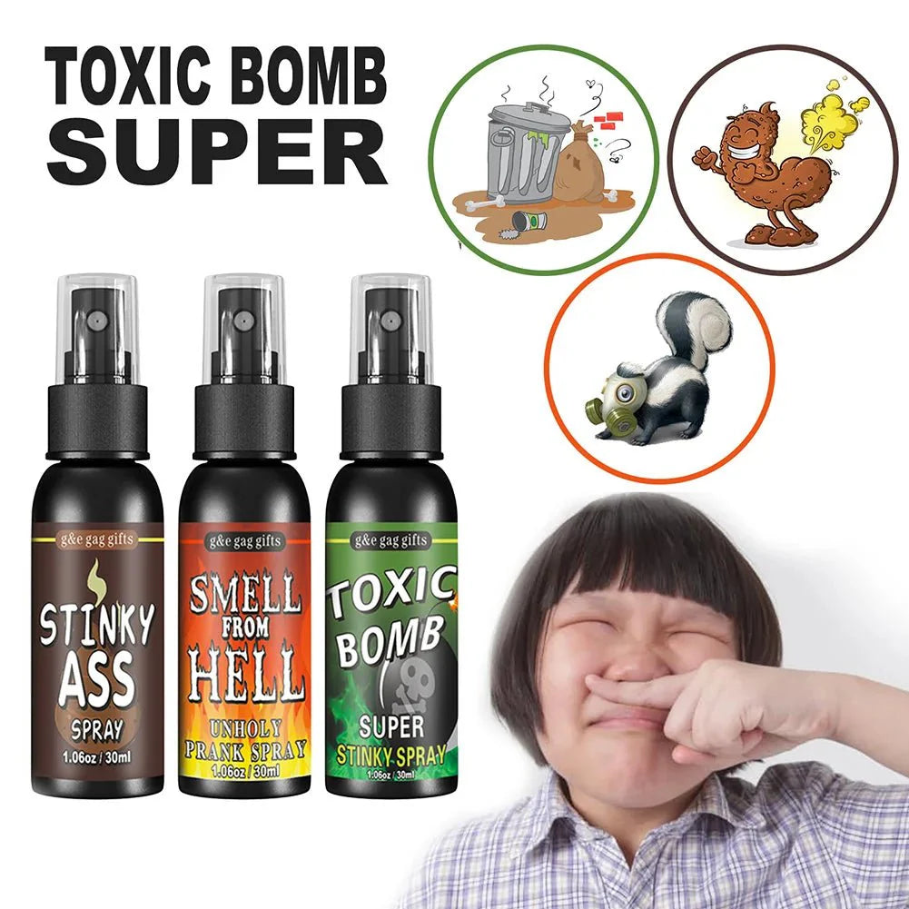 30ml Fart Gag Spray | Extreme Prank Odor for Halloween and Parties