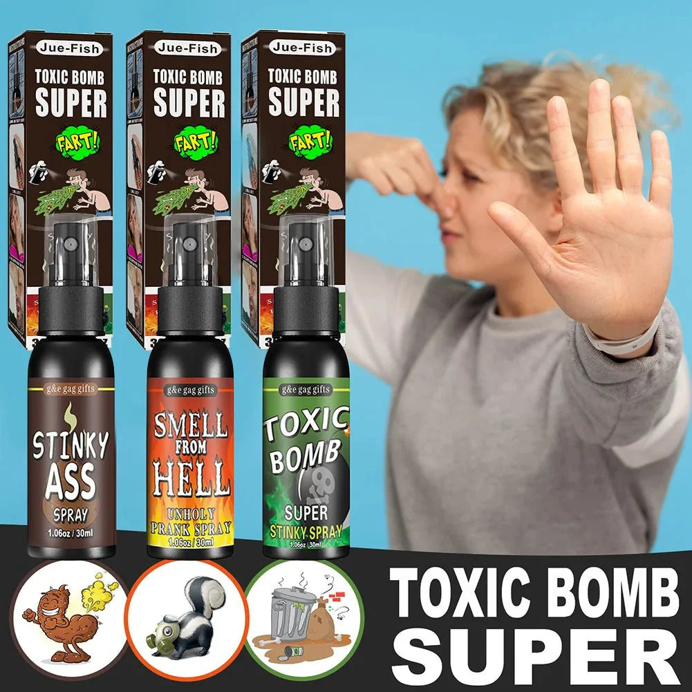 30ml Fart Gag Spray | Extreme Prank Odor for Halloween and Parties