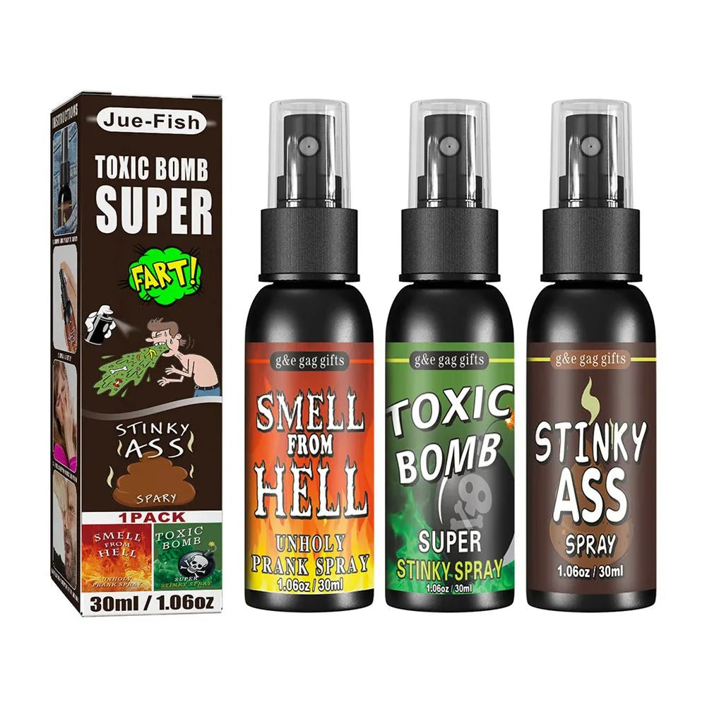 30ml Fart Gag Spray | Extreme Prank Odor for Halloween and Parties