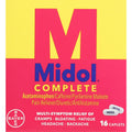 Midol® Complete Multi-Symptom Relief – 16 Count Box