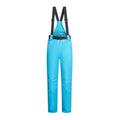 Women Men Ski Pants Brands Outdoor Sports Suspenders Windproof Waterproof Trousers