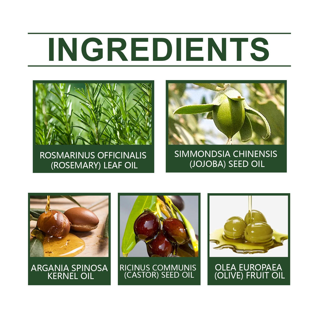 Rosemary Oil For Hair Growth, Promotes Healthy And Nourishing Strong Hair Essential Oil Hair Growth Oil