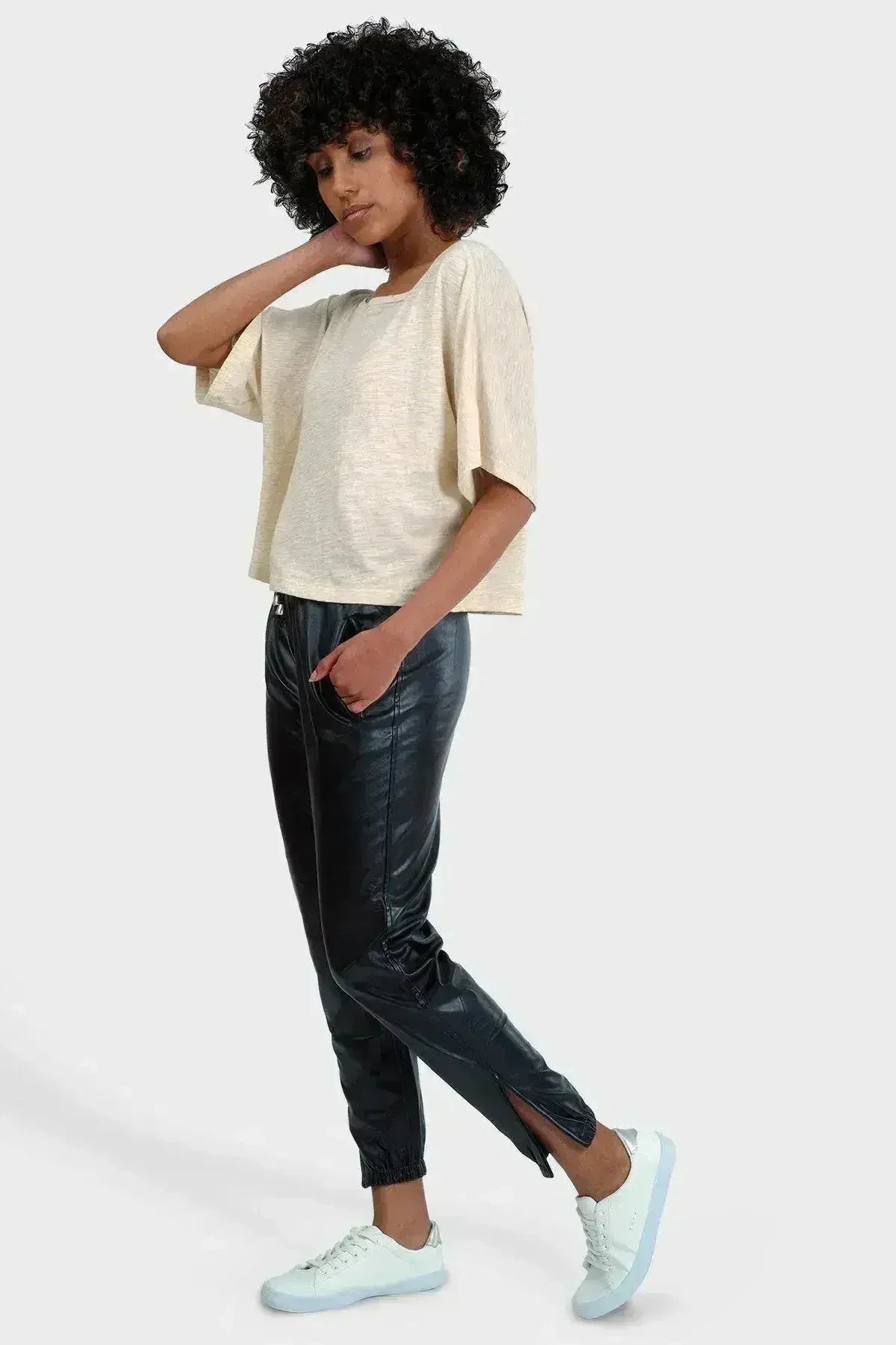 Organic Cotton Crop Top | Bamboo Rayon Blend | NYC Made