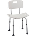 Bath Seat 9020-2 With Detachable Back 2/Case Nova