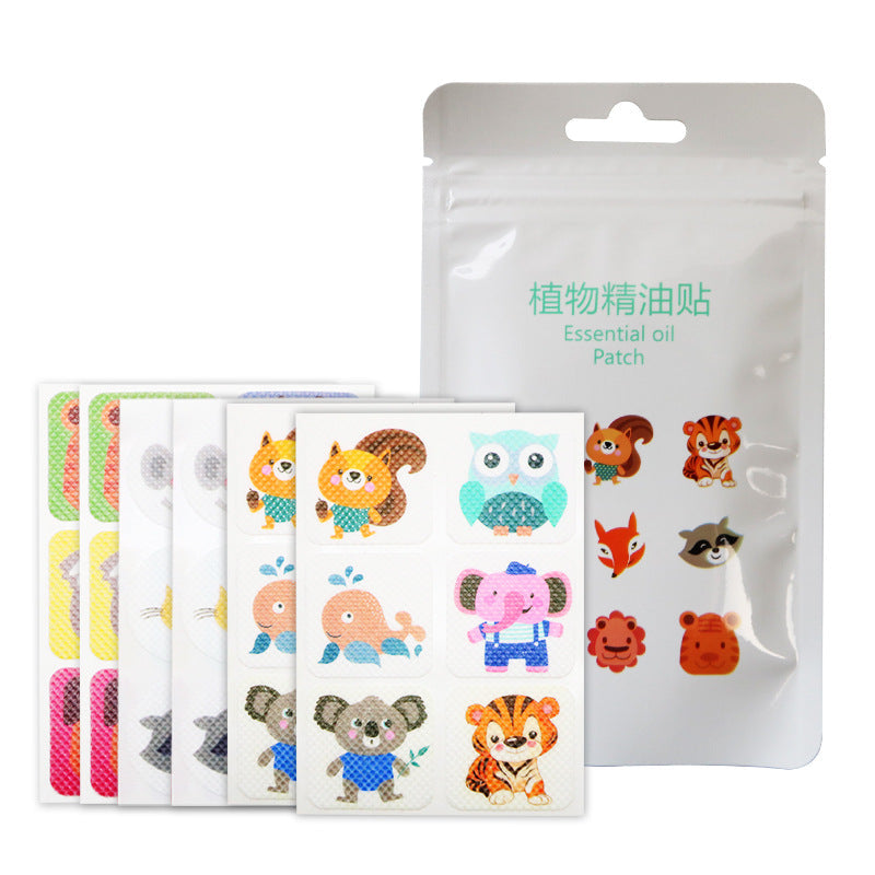 Plant essential oil mosquito repellent sticker for babies cute and portable outdoor mosquito repellent sticker