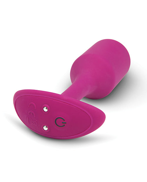 b-Vibe Vibrating Weighted Snug Plug M - Rose