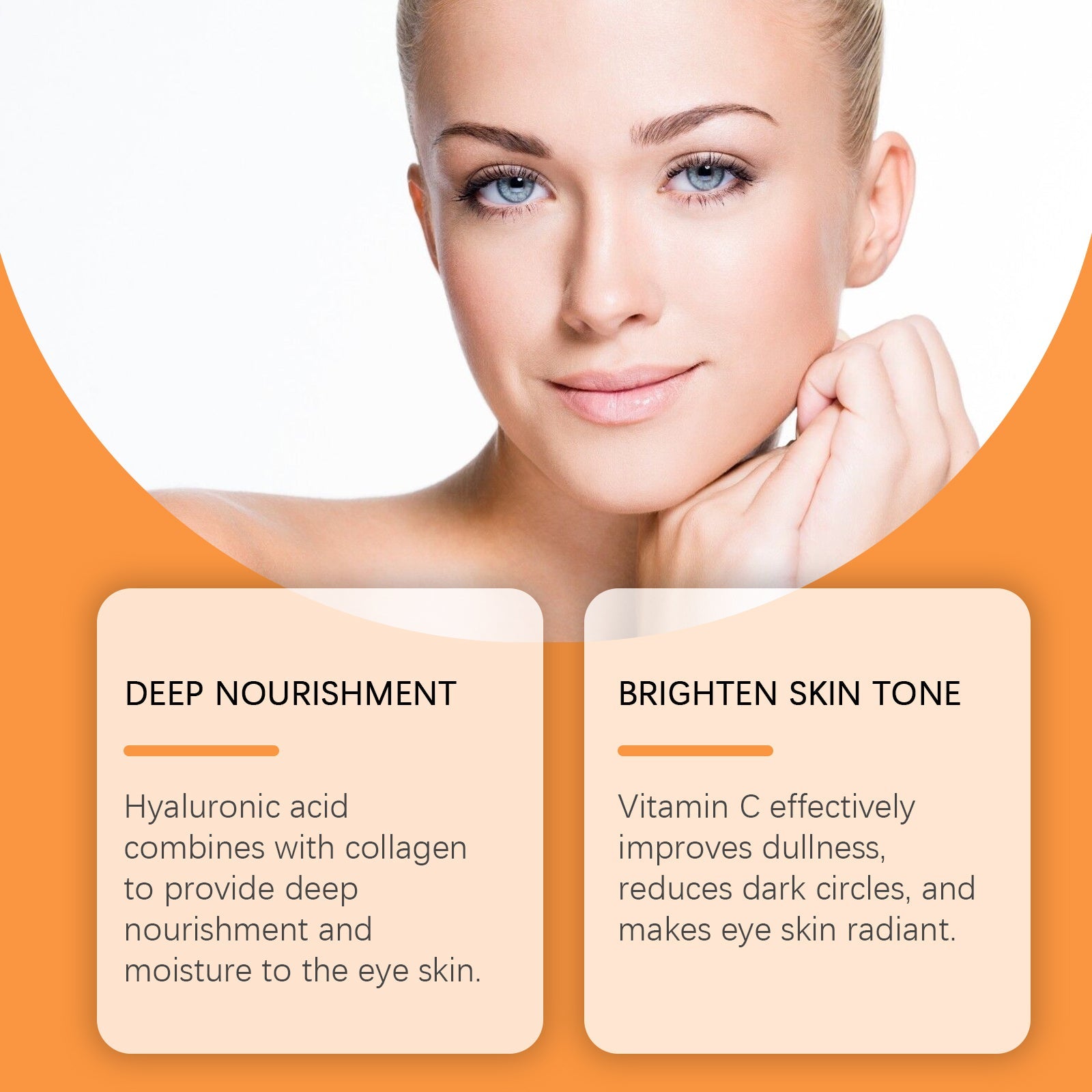 Vitamin C Under Eye Patch Bag Care Cool And Moisturize The Skin Around The Eyes Eye Mask Patch