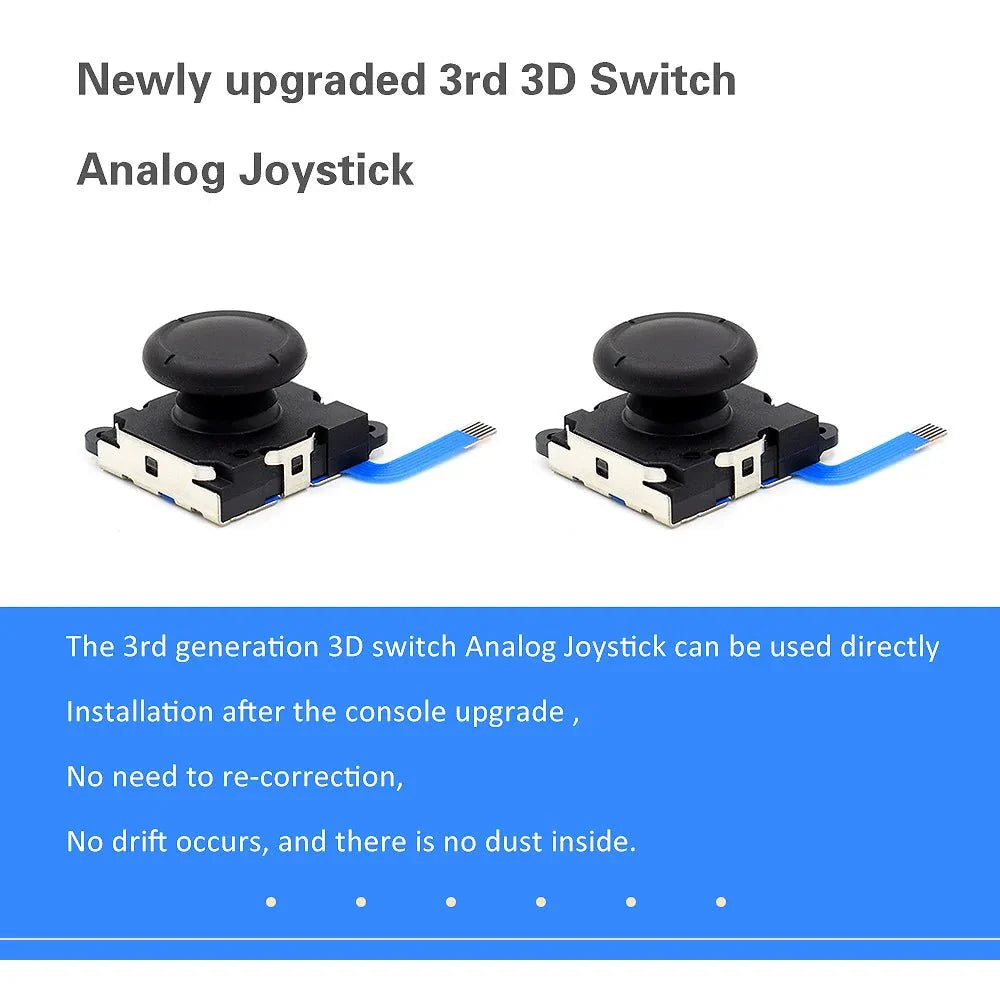 3D Analog Joystick Replacement | Nintendo Switch & Switch Lite Joy-Con Repair Part