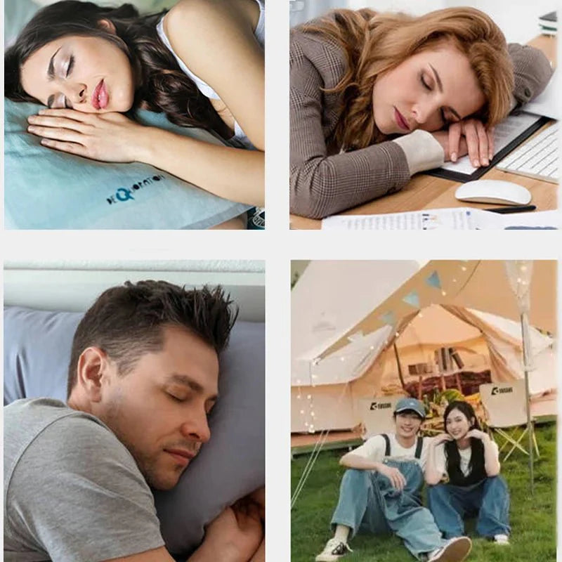 3D Contoured Sleep Mask | Light Blocking Eye Mask for Travel and Home