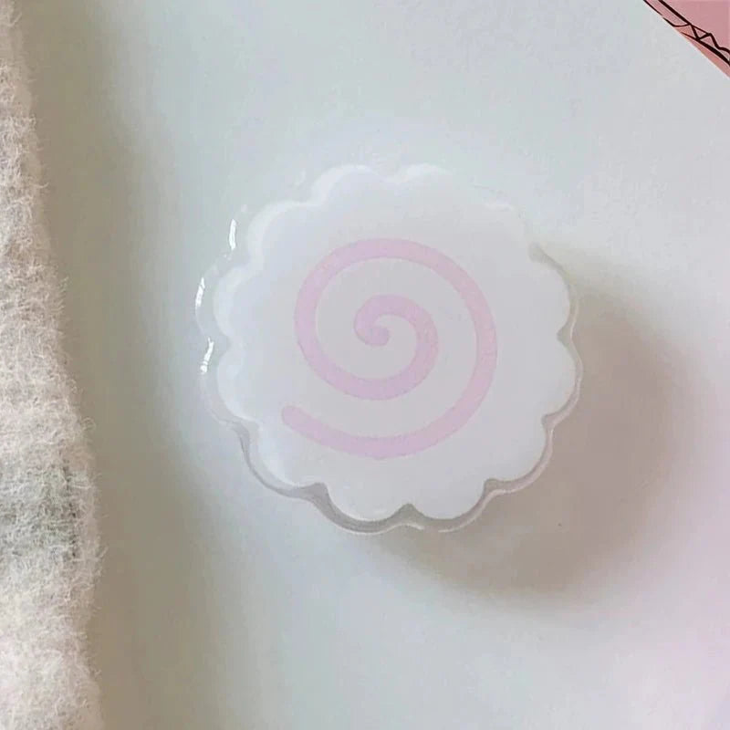 3D Leaf Cartoon Phone Grip Tok | Expanding Stand and Finger Holder