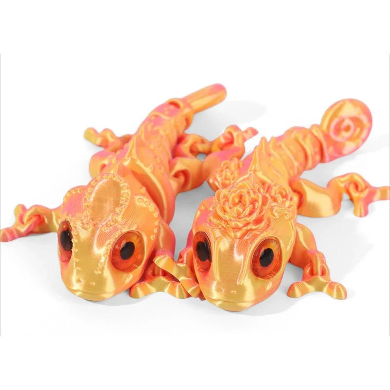 3D Printing Chameleon & Dragon Ornament