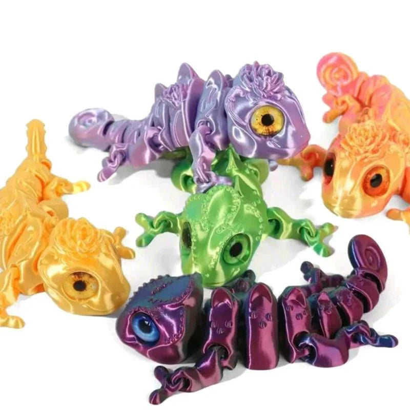 3D Printing Chameleon & Dragon Ornament