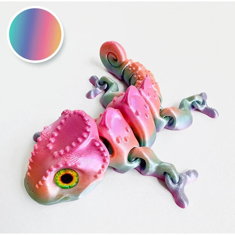3D Printing Chameleon & Dragon Ornament