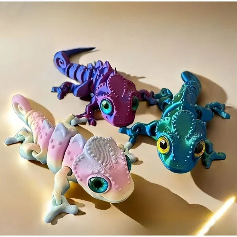 3D Printing Chameleon & Dragon Ornament