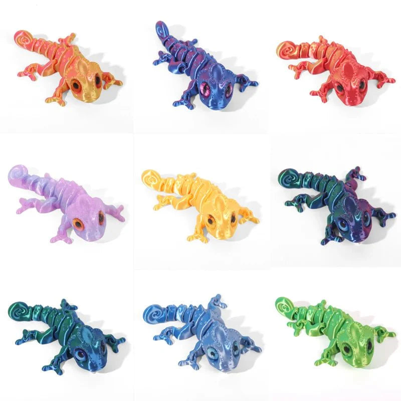 3D Printing Chameleon & Dragon Ornament