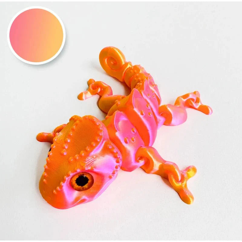 3D Printing Chameleon & Dragon Ornament