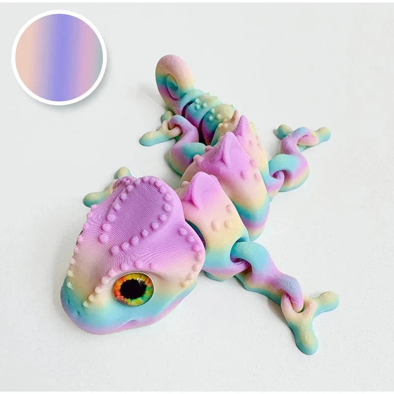 3D Printing Chameleon & Dragon Ornament