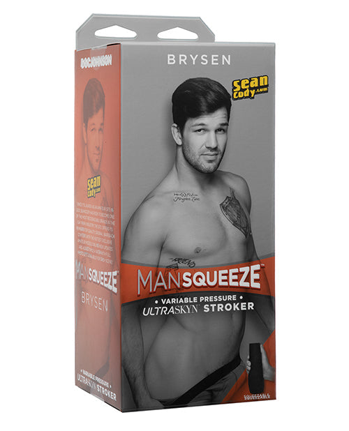 Man Squeeze Brysen Ass Stroker