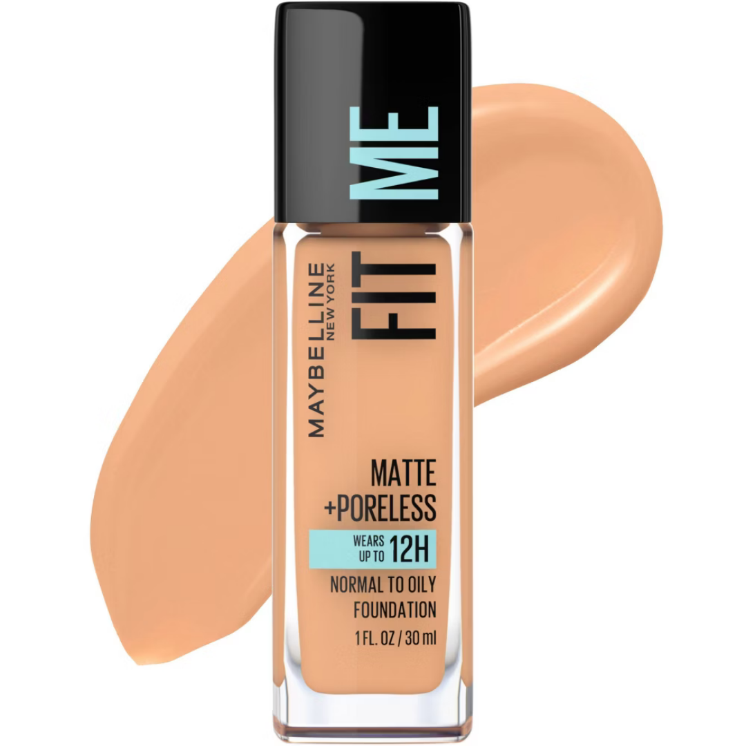 Maybelline Fit Me Matte + Poreless Foundation Natural Tan 320 (1oz)