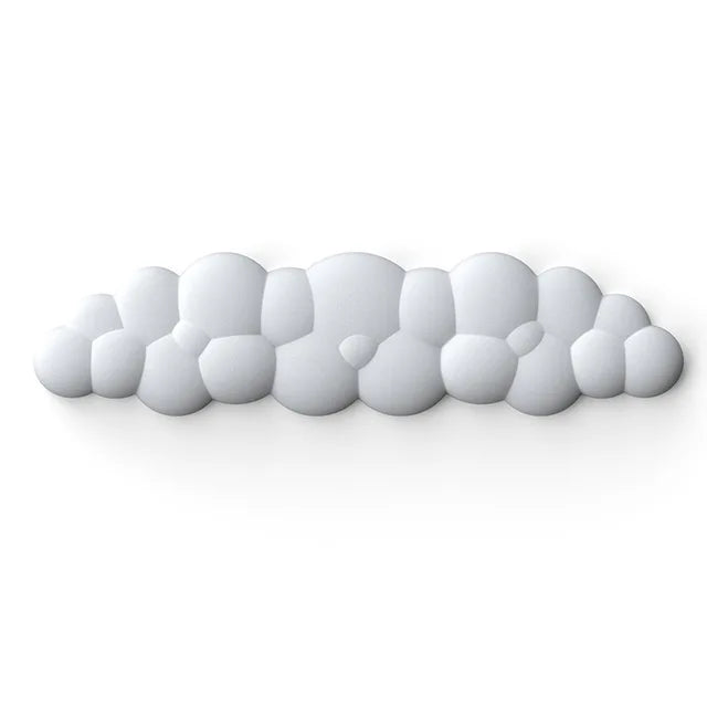 Mouse pad with wrist rest keyboard cloud anti-slip memory foam desktop office gamer mouse wrist rest