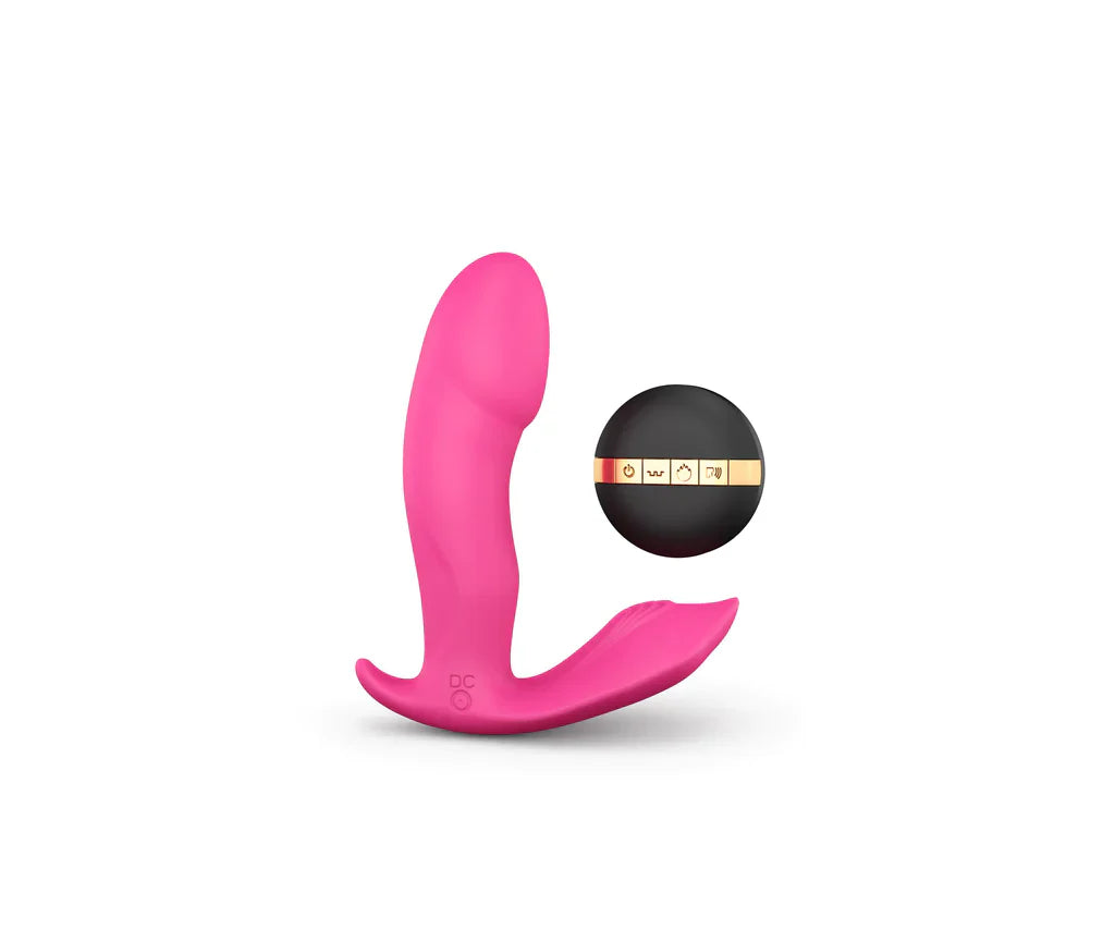 Dorcel Secret Clit Heating & Voice Control Vibrator - Pink