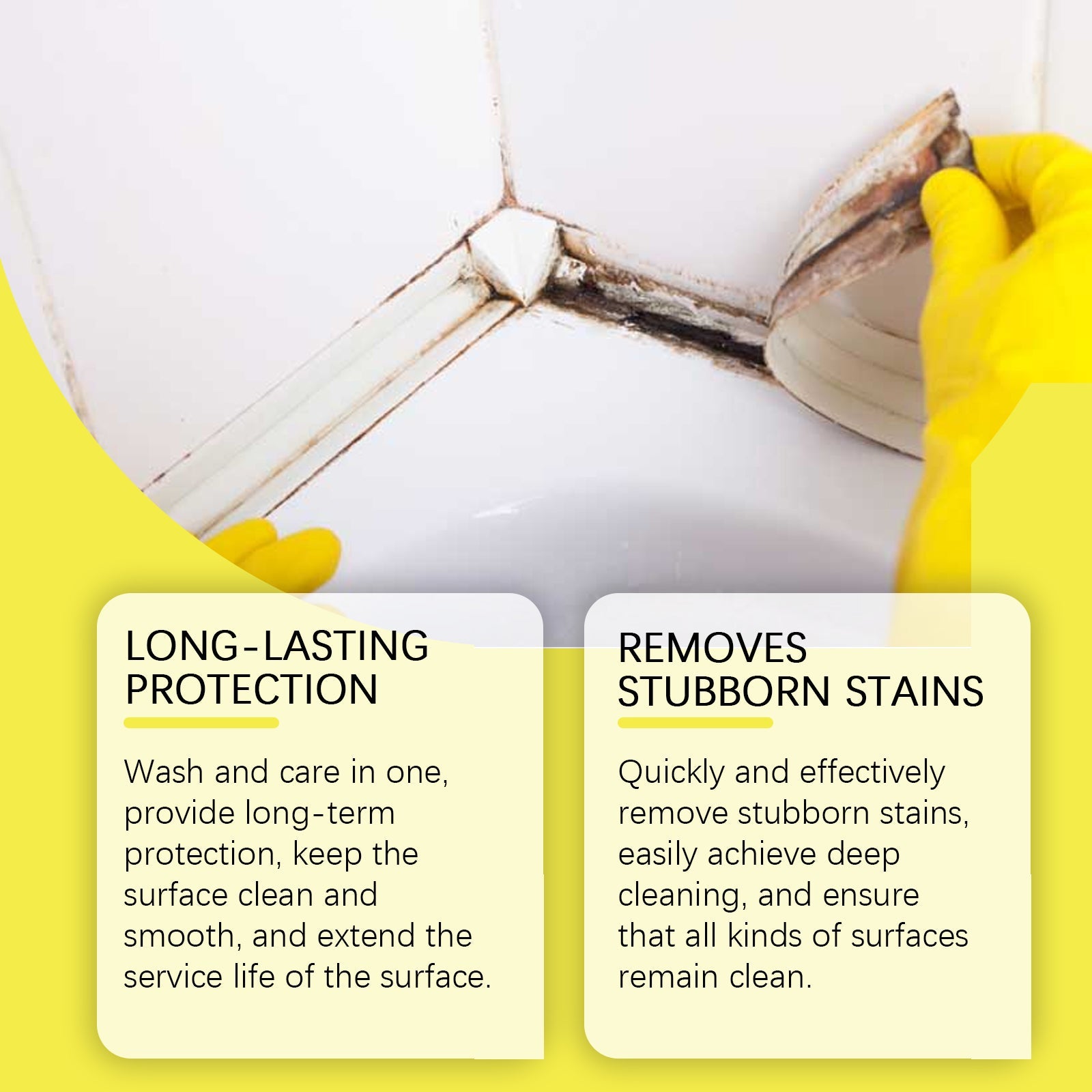 Stain Remover Scale Household Tile Crevices Refrigerator Sink Toilet Stain Remover