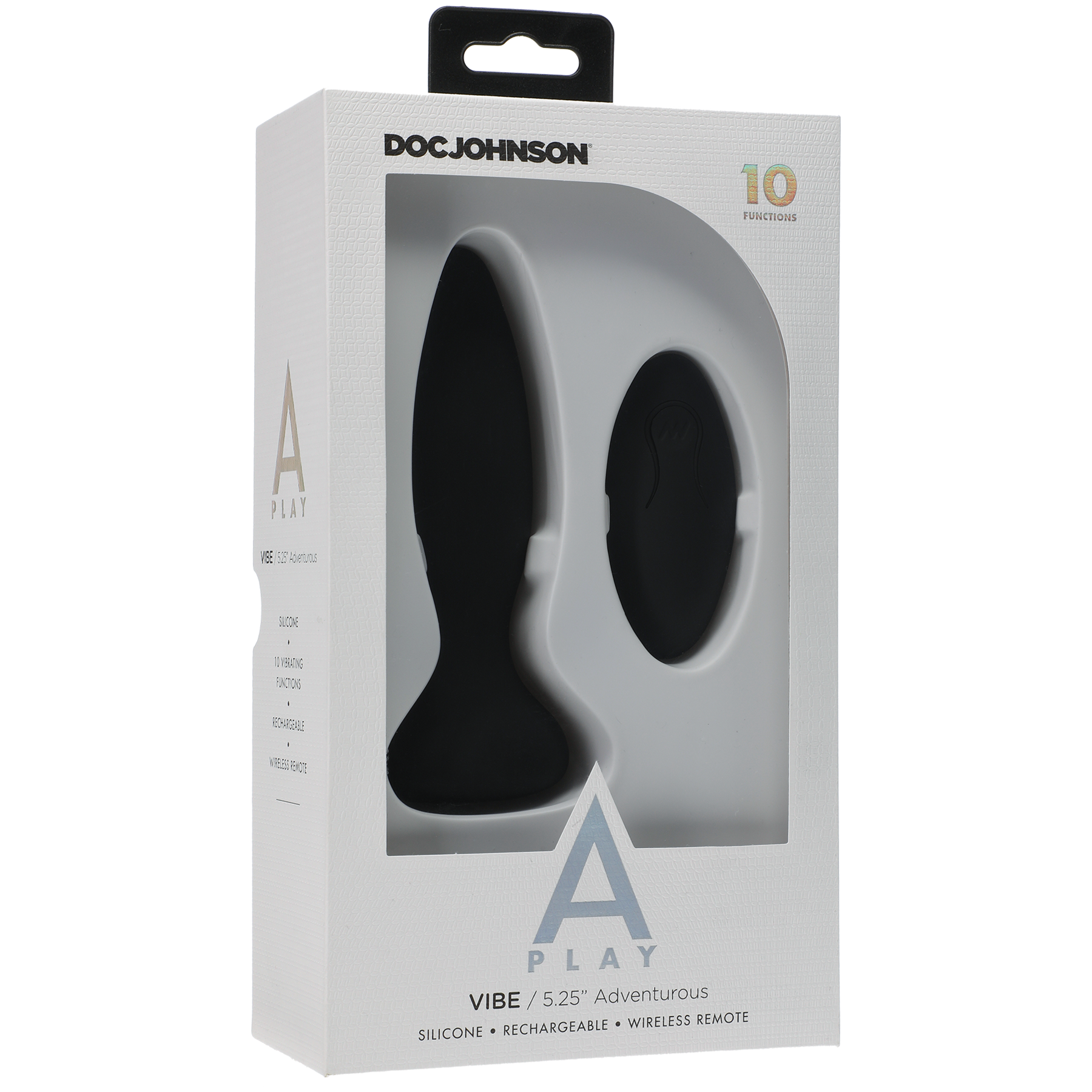 A Play Adventurous Anal Plug - Black